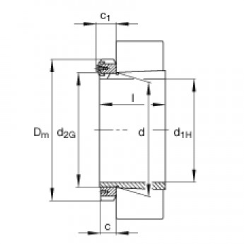 Закрепительные втулки H3088-HG FAG 176527