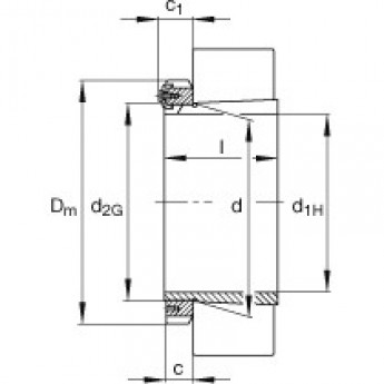 Закрепительные втулки H33/950-HG FAG 176635