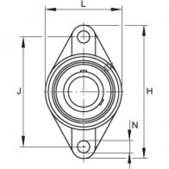 Фланцевые подшипниковые узлы UCFL216-51 FAG 176976 Фланцевые подшипниковые узлы UCFL216-51 FAG 176976