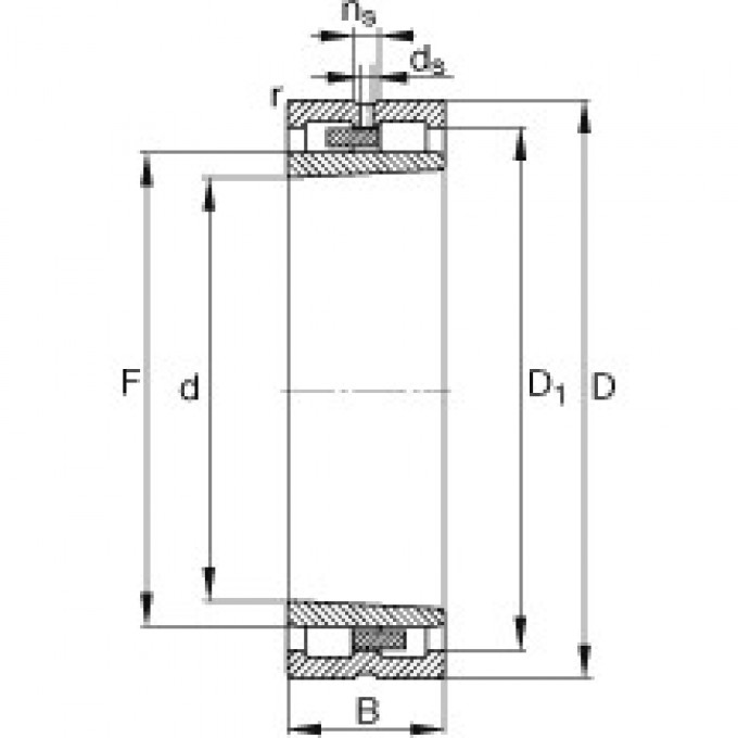 Цилиндрические роликоподшипники NNU4952-S-K-M-SP FAG 184329
