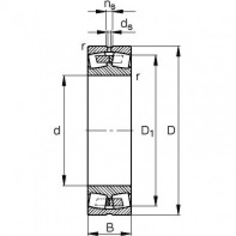 Самоустанавливающийся роликоподшипник 249/710-B-MB FAG 187040