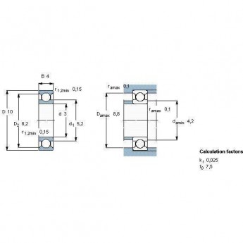 Шарикоподшипники радиальные 607-2RSR FAG 189087