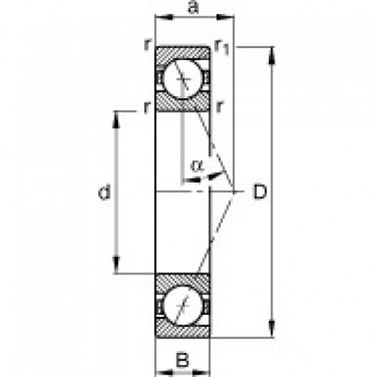 Шпиндельные подшипники B7048-E-T-P4S FAG 189745