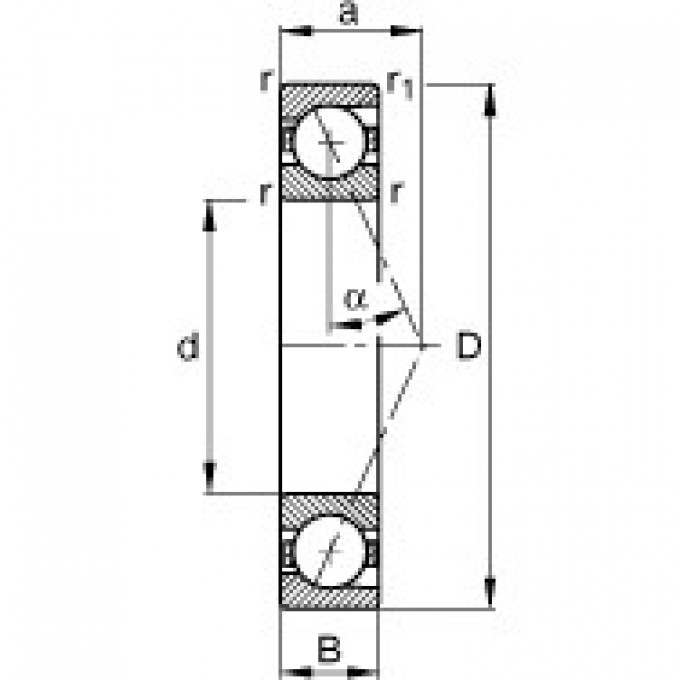 Шпиндельные подшипники B7240-E-T-P4S FAG 189961