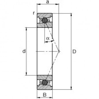 Шпиндельные подшипники HC7009-E-T-P4S FAG 189972 Шпиндельные подшипники HC7009-E-T-P4S FAG 189972
