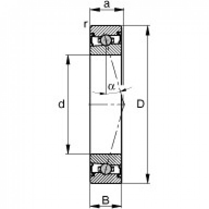 Шпиндельные подшипники HCS71911-C-T-P4S FAG 190376