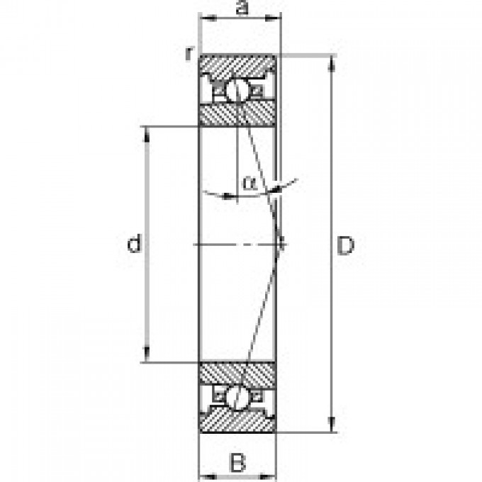Шпиндельные подшипники HS7028-C-T-P4S FAG 190442