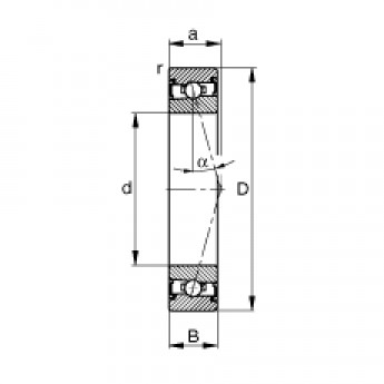 Шпиндельные подшипники HSS7018-C-T-P4S FAG 190539 Шпиндельные подшипники HSS7018-C-T-P4S FAG 190539
