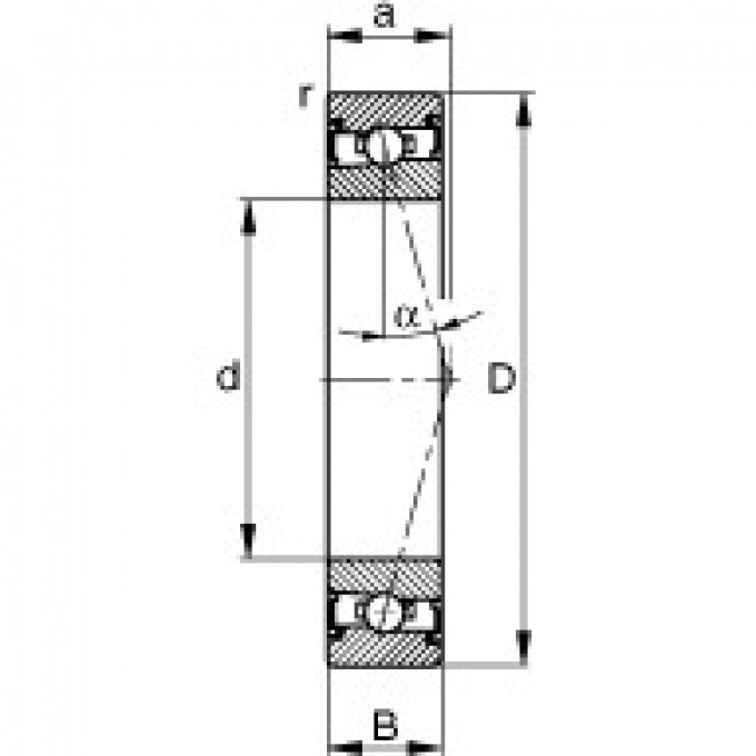 Шпиндельные подшипники HSS71903-C-T-P4S FAG 190575